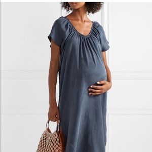 Hatch “the goddess” cupro midi dress